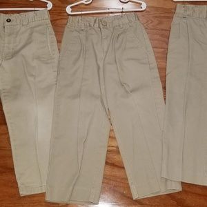 Boys Uniform Pants-3 Pairs